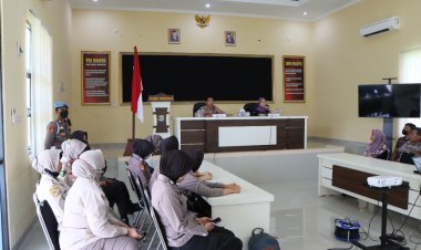 Cegah Kanker Dan Tumor, Polres Pesawaran Gelar Sosialisai