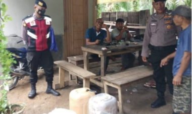 Meresahkan, Polisi Sita Ratusan Liter Tuak