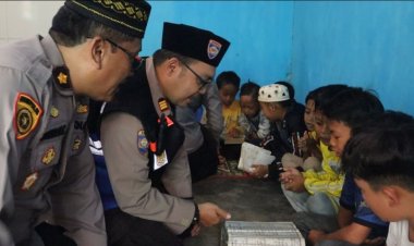 Ngaji bareng anak anak korban gempa Cianjur