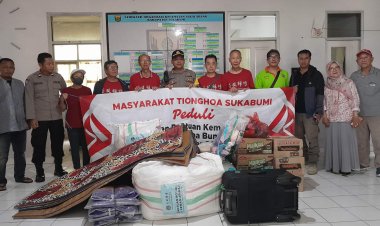 Kapolsek Sukalarang Terima Kunjungan Tamu Komunitas Tionghoa Sukabumi