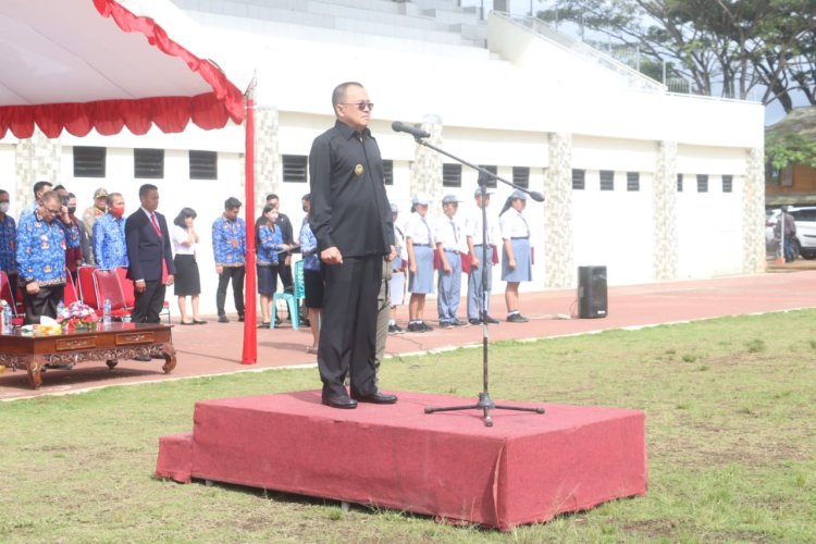 Hari Pahlawan Nasional Ke-77, Wakil Walikota Tomohon Menjadi Inspektur Upacara