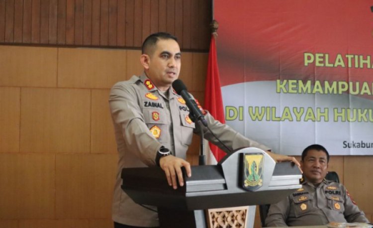 Kapolres Sukabumi Kota Buka Pelatihan Kemampuan Bhabinkamtibmas