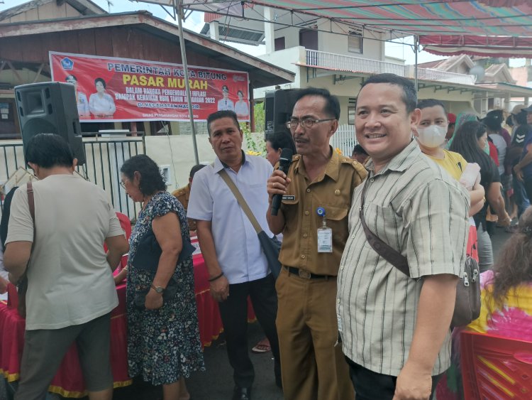 Pemerintah Kota Bitung Gelar Pasar Murah