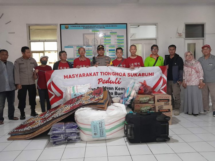 Kapolsek Sukalarang Terima Kunjungan Tamu Komunitas Tionghoa Sukabumi