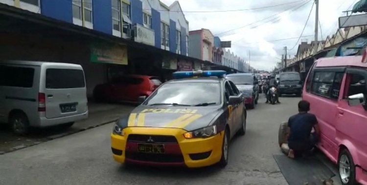 Cegah penghadangan, Pengawalan Bantuan logistik untuk Korban Gempa bumi