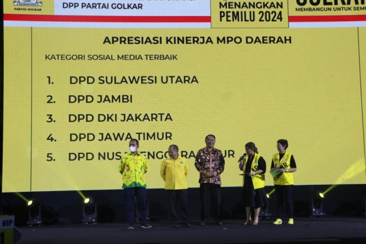 MPO Pusat Apresiasi Lima Daerah di Indonesia