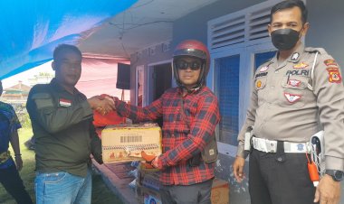 Pelayanan Unit Lantas Polsek Sukalarang Kepada Komuniats Trail