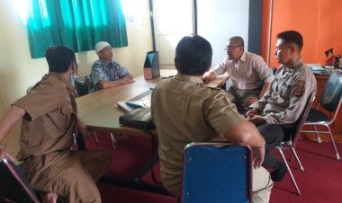 Polsek Sukalarang Melaksanakan Koordinasi dengan Pihak SMK Sukalarang