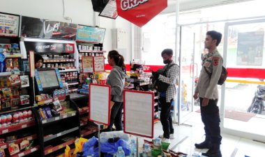 Unit Samapta Polsek Cireunghas Laksanakan Patroli Ke Minimarket