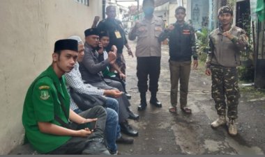 Sinergi Bhabinkamtibmas dengan Banser