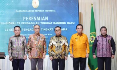 Ketua MA Resmikan Operasional 13 Pengadilan Tingkat Banding Baru