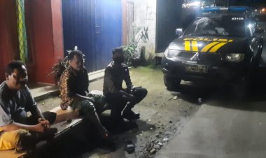 Patroli Malam Hari Unit Samapta Polsek Cireunghas