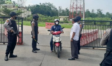 Antisipasi Penyerangan OTK, Polres Pesawaran Perketat Penjagaan