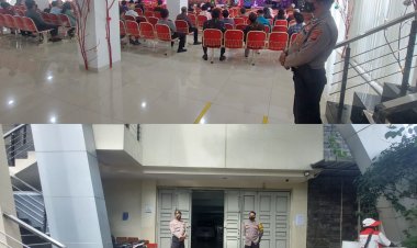 Ciptakan Keamanan, Polisi Rutin PAM Gereja Setiap Hari Minggu