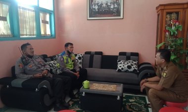 Polsek Suklarang Laksanakan Sambang Ke Sekolah-sekolah,Ini Tujuannya