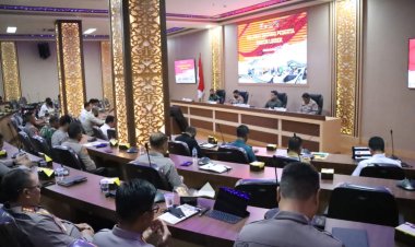 Jelang Natal dan Tahun Baru, Polda Lampung Bersama Para Stakeholder Gelar Rakor