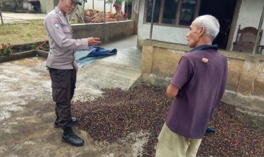 Sambang Warga, Bripka Marzuki Himbau Harkamtibmas