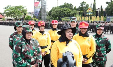 Gelar Diklat Integrasi, Kasepolwan Harapkan Wanita TNI-Polri Bersatu Jadi Pemersatu Bangsa