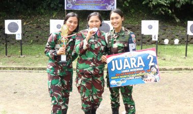 Wara Lanud Sri Manado Ikuti Lomba Tembak HUT Hari Armada ke-77