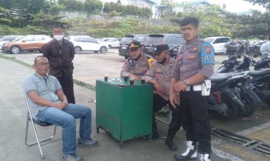 Kegiatan Sambang Kapolsek Sukalarang Dengan Koordinator Security PT. Pratama