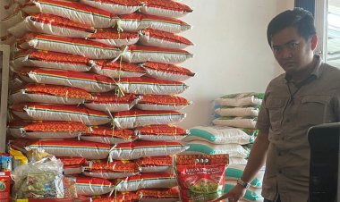 Polda Lampung Ungkap Penggunaan Merk Beras Secara Ilegal