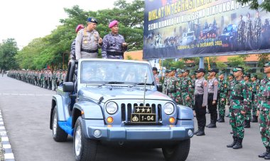 Kalemdiklat Polri Komjen Pol Rycko Amelza Dahniel Pimpin Penutupan Diklat Integrasi Kampus Kebangsaan TNI dan Polri 2022