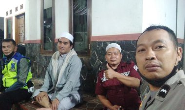 Unit Patroli Polsek Sukalarang Laksanakan Sambang Kepada Tokoh Agama