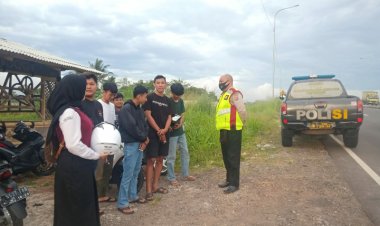 Ciptakan Wilayah Yang Aman Kondusif,Unit Samapta Polsek Cibeureum Giat Patroli Dialogis