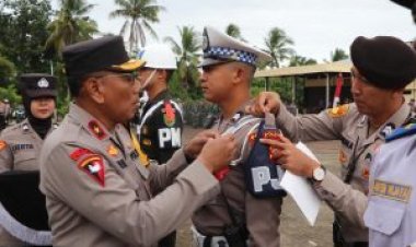 Apel Gelar Pasukan Amankan Natal dan Tahun Baru