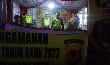 Pospam Nataru Polsek Sukalarang Mulai Beroperasi Siap Layani Rakyat