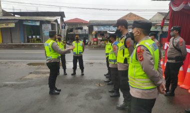 Apel Pengamana Dan Arahan  Kapospam Yomart Sukalarang