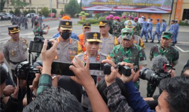 Polda Lampung Tambah 255 Personil Back up Operasi Lilin Krakatau 2022