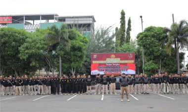 Operasi Lilin Krakatau 2022, Kapolda Lampung Pimpin Apel Gabungan Tekab 308 Presisi Polda Lampung Dan Jajaran