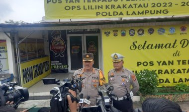 Hari Keempat, Polda Lampung Terus Pantau Operasi Lilin Krakatau 2022