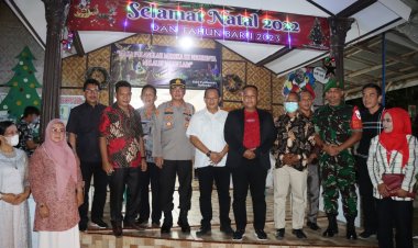 Polres Lampung Selatan Terjunkan 172 Personil Amankan Misa Natal