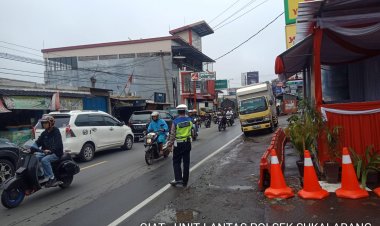 Pelayanan Gatur Lalu lintas Siang Ops Lilin Lodaya 2022