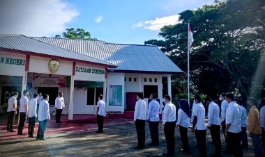 Mencegah Terjadinya Praktek Korupsi, PN Dataran Hunimoa Rutin Putar Audio Himbauan Ketua MA
