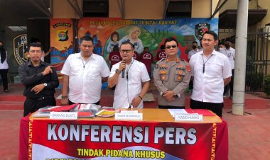 Polda Lampung Amankan 5 Pelaku dan 1 Pelaku DPO Kasus Investasi Bodong Trading Forex