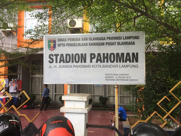 Asyik Ni Olahraga di Stadion Pahoman, Lampung
