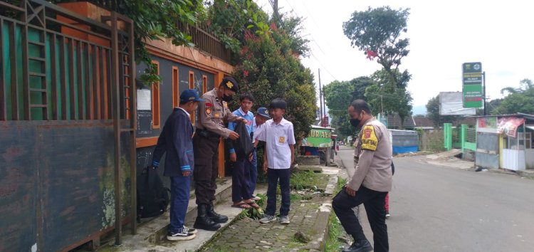 Antisipasi Tawuran Pelajar, Polsek Sukalarang Gencarkan Patroli