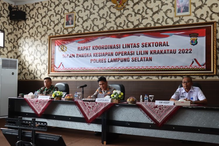 Polres Lampung Selatan Siap Amankan Natal 2022 dan Tahun Baru 2023