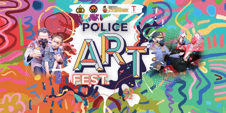 Bentuk Kepedulian Polri Terhadap Penyandang Disabilitas dan Seniman Jalanan, Polri Adakan  Police Art Festival 2022.
