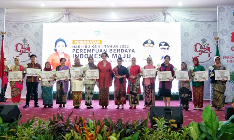 Puncak Peringatan Hari Ibu ke-94 di Bengkulu Berlangsung Semarak