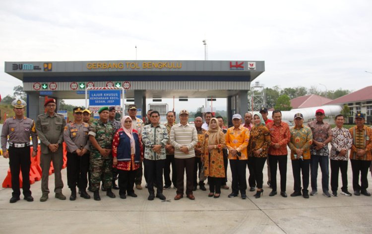 Gratis! Tol Bengkulu-Taba Penanjung Resmi Beroperasi Mulai Hari Ini