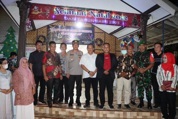 Polres Lampung Selatan Terjunkan 172 Personil Amankan Misa Natal