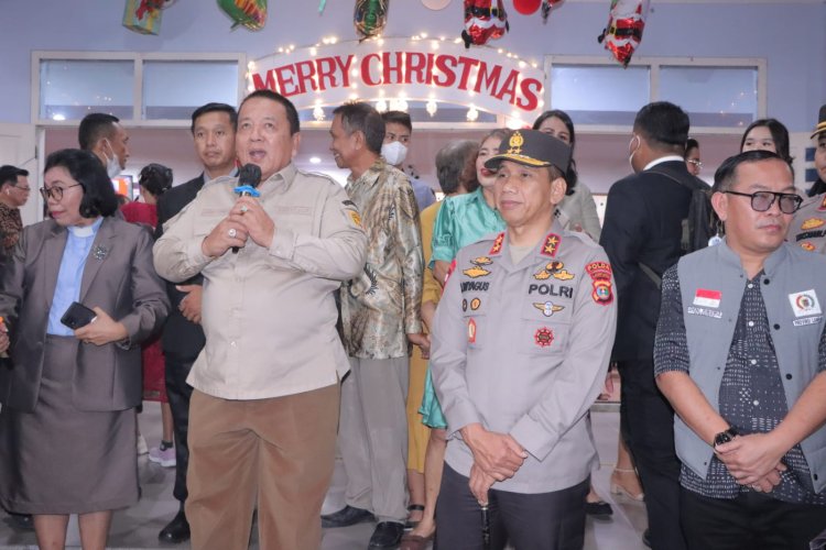 Kapolda Lampung Pastikan Perayaan Misa Natal tahun 2022 Aman Di Lampung