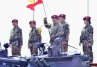 Disematkan Jadi Warga Kehormatan Korps Marinir, Kapolri: Sinergitas TNI-Polri Makin Kokoh