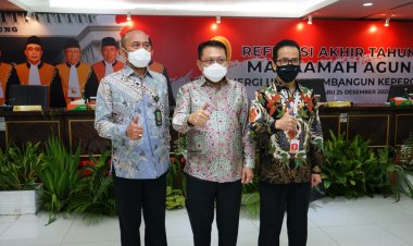 MAHKAMAH AGUNG: Integritas tangguh, Kepercayaan Publik Tumbuh