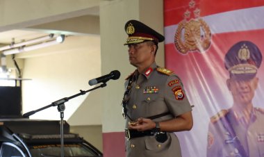 Tiga Hari Bertugas Kapolda Bengkulu Perintahkan Para Kapolres Ungkap Aksi Perampokan