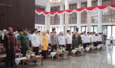 Wakapolda Lampung Brigjen Umar Hadiri Acara Syukuran Pencapaian Provinsi Lampung Tahun 2022